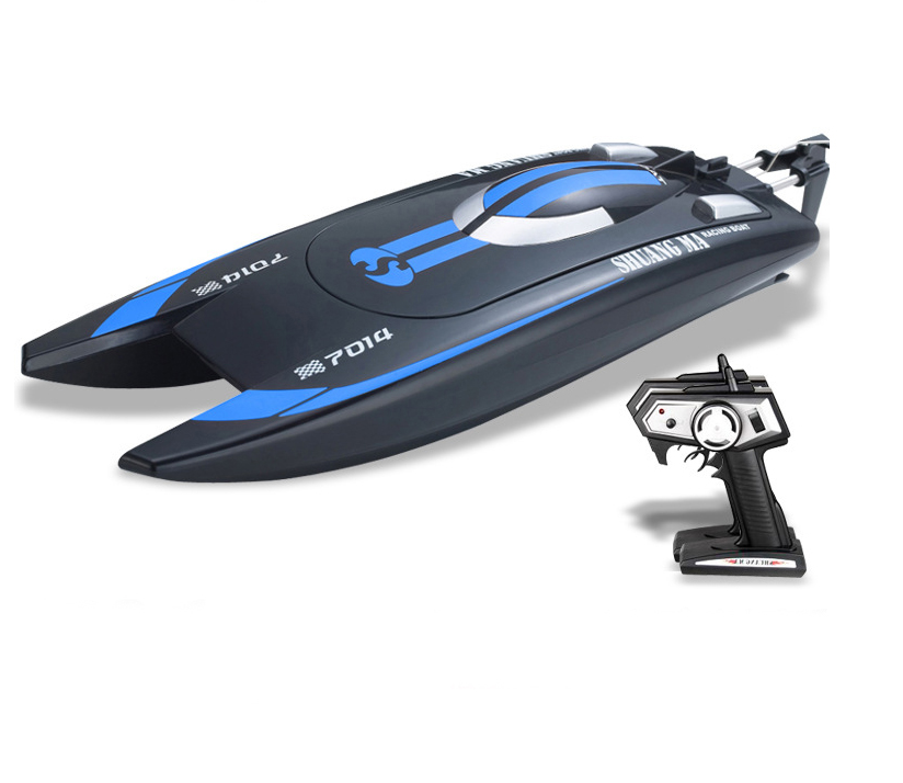 Remote control model speedboat