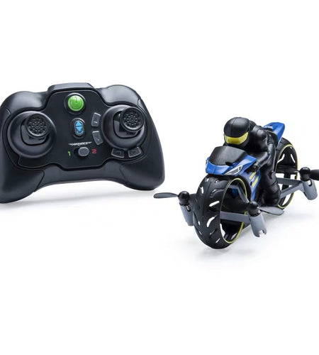 Remote Control Four Axis Motorcycle Aircraft Land And Air Amphibious Mini Drone