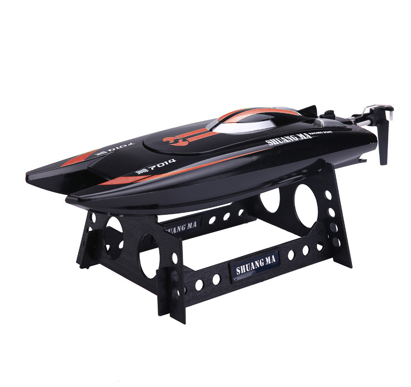 Remote control model speedboat